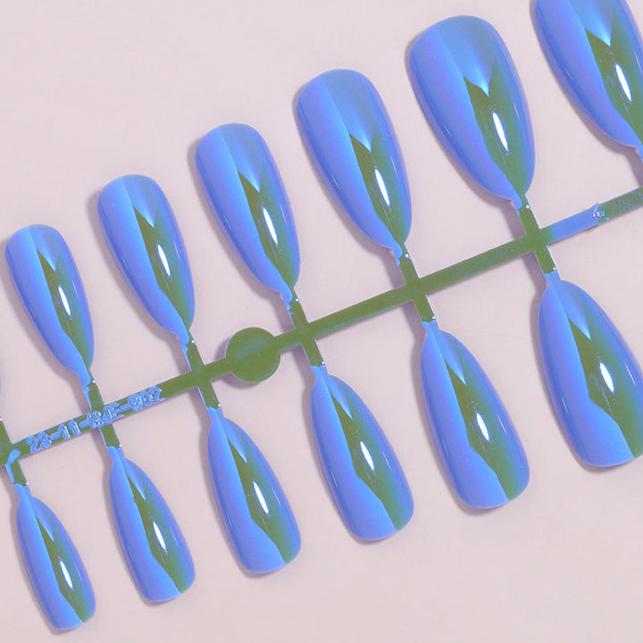 Elegant Glossy Almond-Shaped Press-On Nails Kalsten
