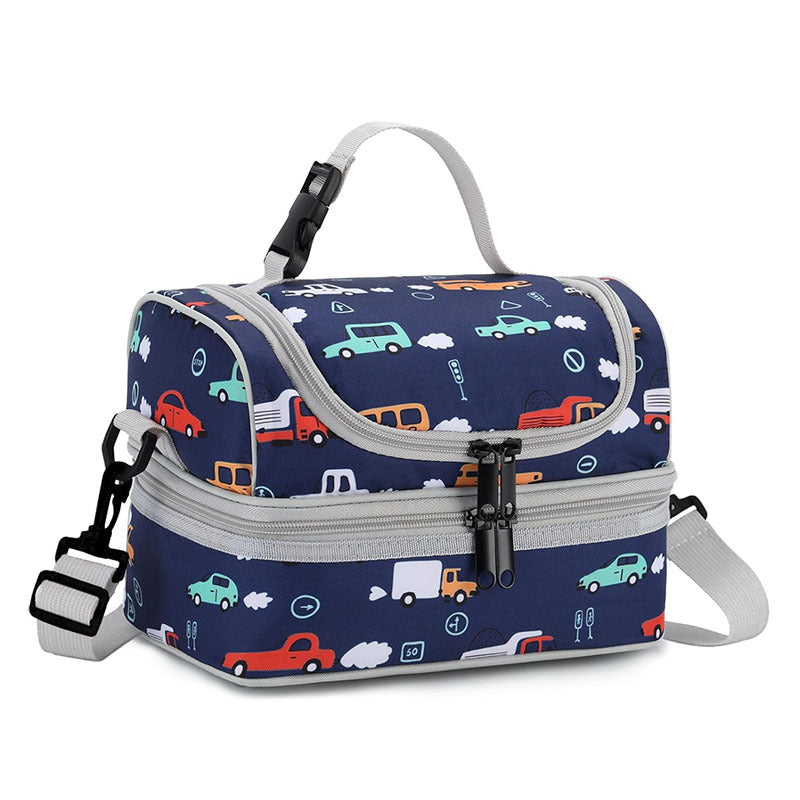 Women insulated cooler bag with double compartment design Kalsten