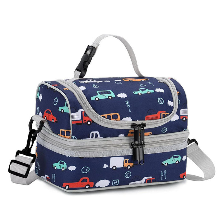 Women insulated cooler bag with double compartment design Kalsten