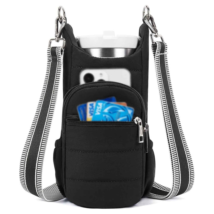 Practical shoulder bag with integrated card pocket Kalsten