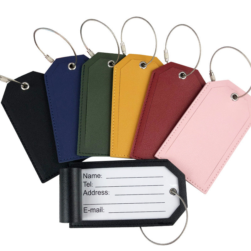 Premium Leather Luggage Tag Kalsten