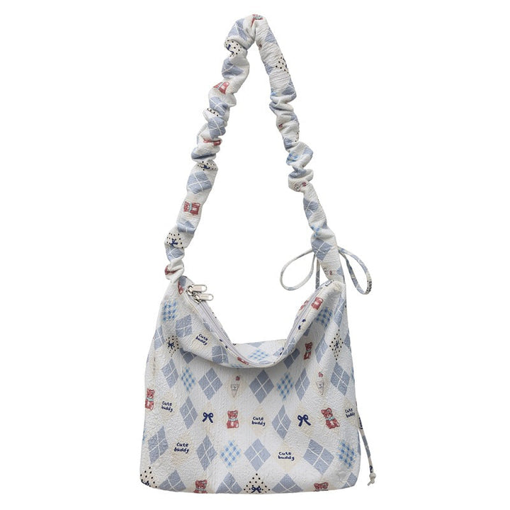 Playful Character-Themed Hobo Bag Kalsten
