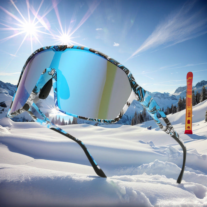 Men's Sports Performance Shield Sunglasses Kalsten