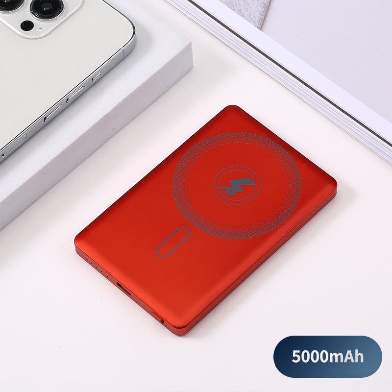 Portable power bank with inductive fast charging technology and 5000 mAh capacity Kalsten