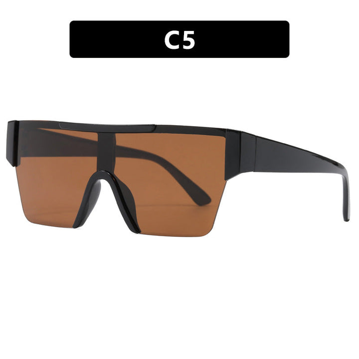 Women's futuristic sports sunglasses with UV protection and wide lens area Kalsten