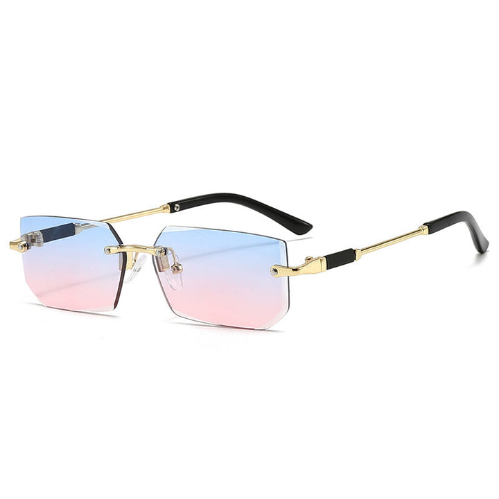 Ladies elegant and fashionable sunglasses with transparent frame Kalsten