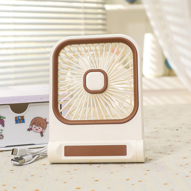 Ladies Portable Table Fan with Cat Design Kalsten