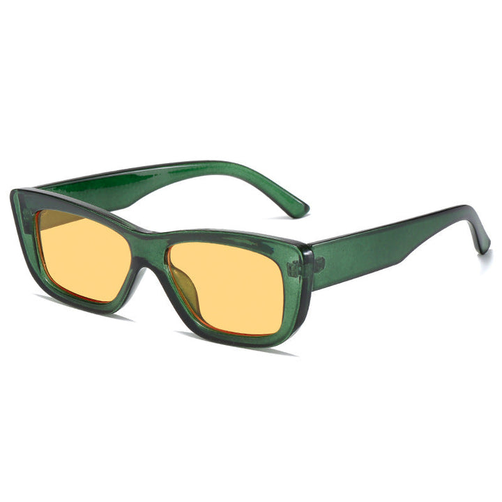 Ladies fashionable sunglasses with rectangular frame Kalsten