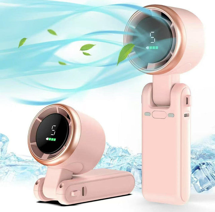 Ladies portable, rechargeable turbofan Kalsten