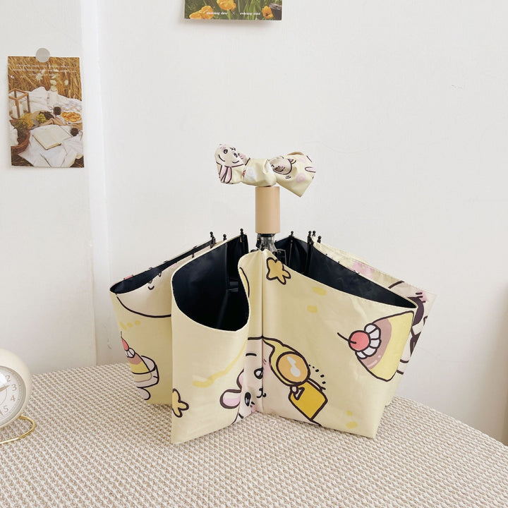 Women's Folding Umbrella with Multifunctional Storage System Kalsten