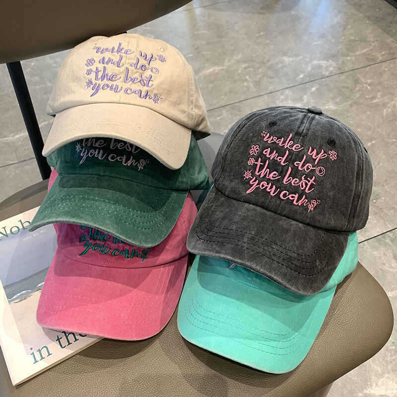 Women's Motivational Embroidered Cap Kalsten