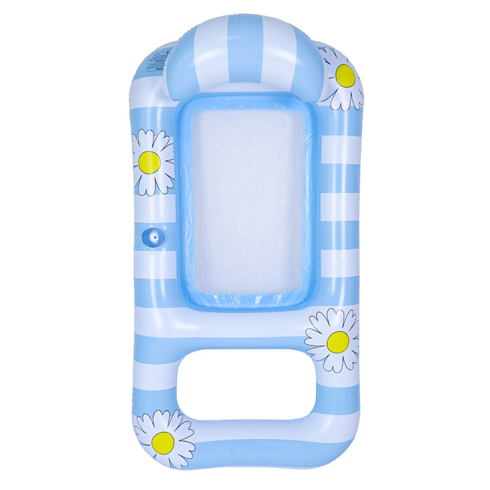 Women's Inflatable Lounge with Flower Pattern Kalsten