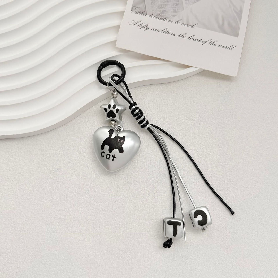Cat-Themed Decorative Keychain Kalsten
