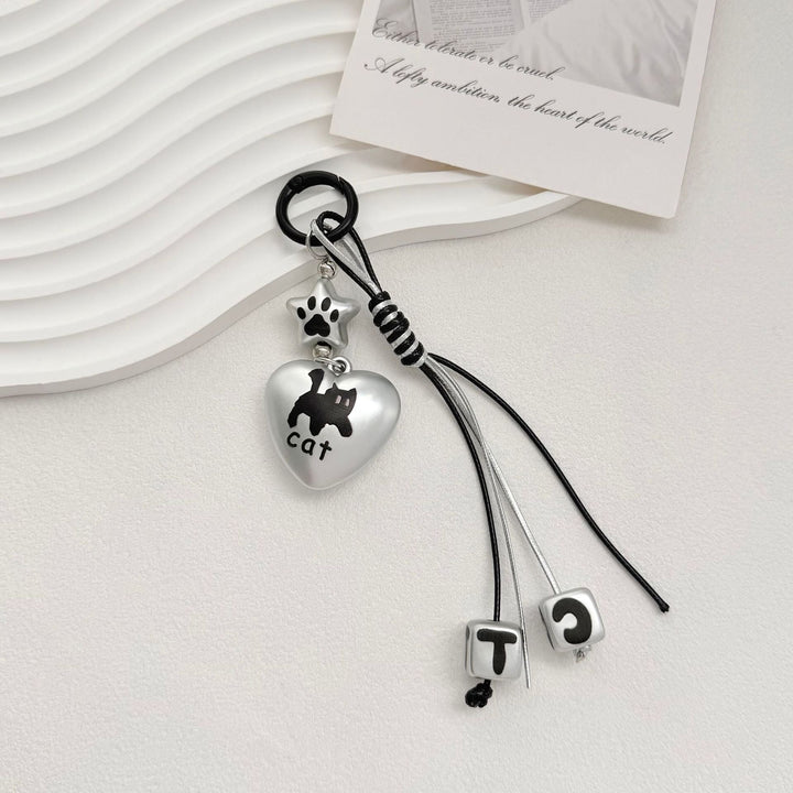Cat-Themed Decorative Keychain Kalsten