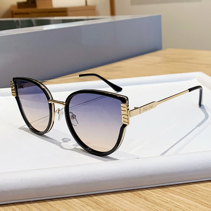 Women's Cat-Eye Sunglasses with Elegant Accentuated Lenses Kalsten