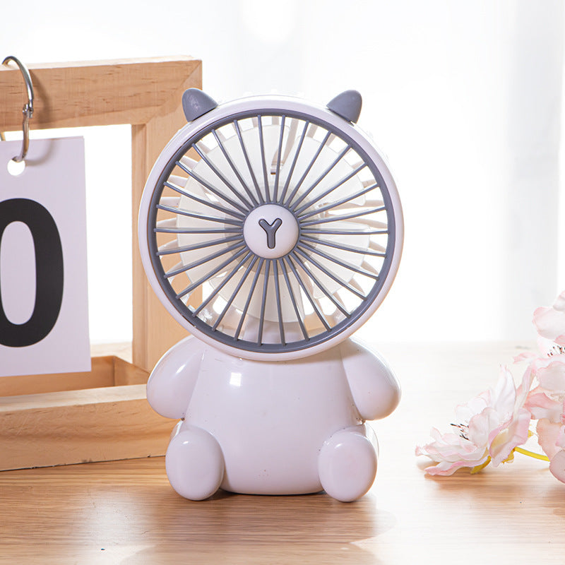 Cute Animal-Themed Mini Desk Fan Kalsten