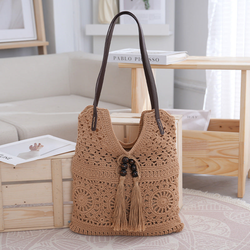 Handcrafted Macrame Shoulder Bag Kalsten