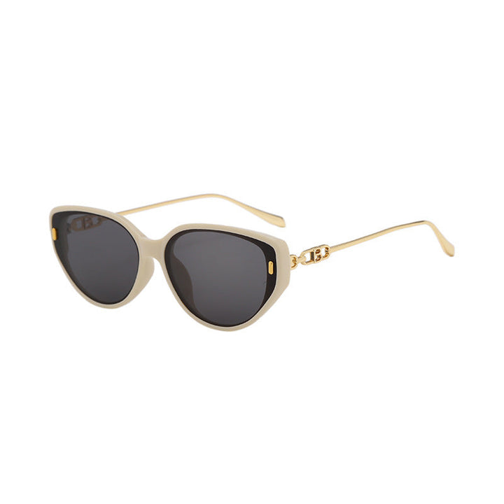 Women's designer sunglasses with delicate metal frame and extraordinary cat-eye design Kalsten