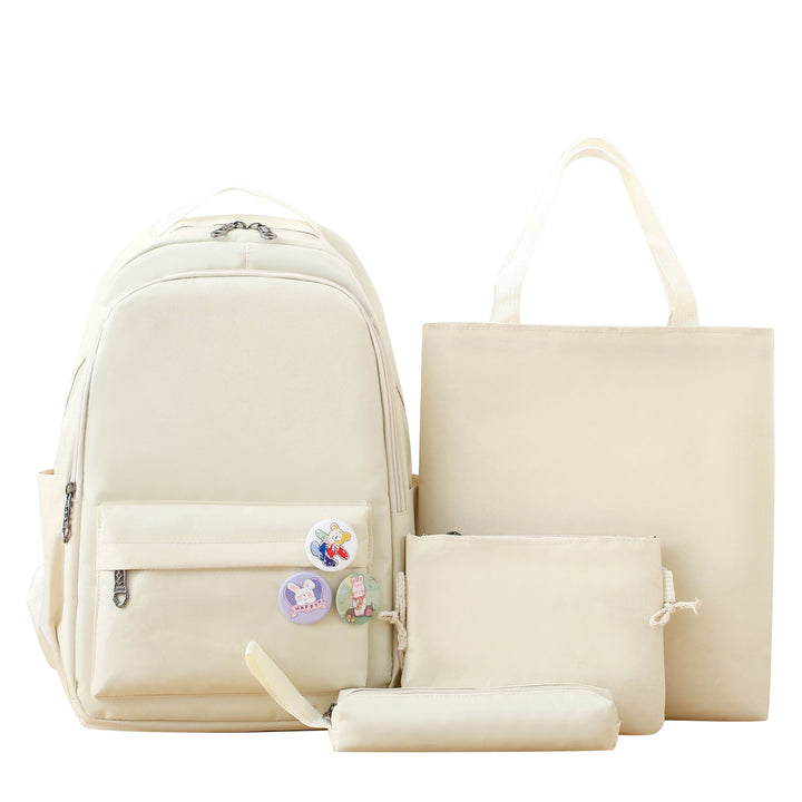 Stylish 4-Piece Backpack and Tote Bag Set Kalsten