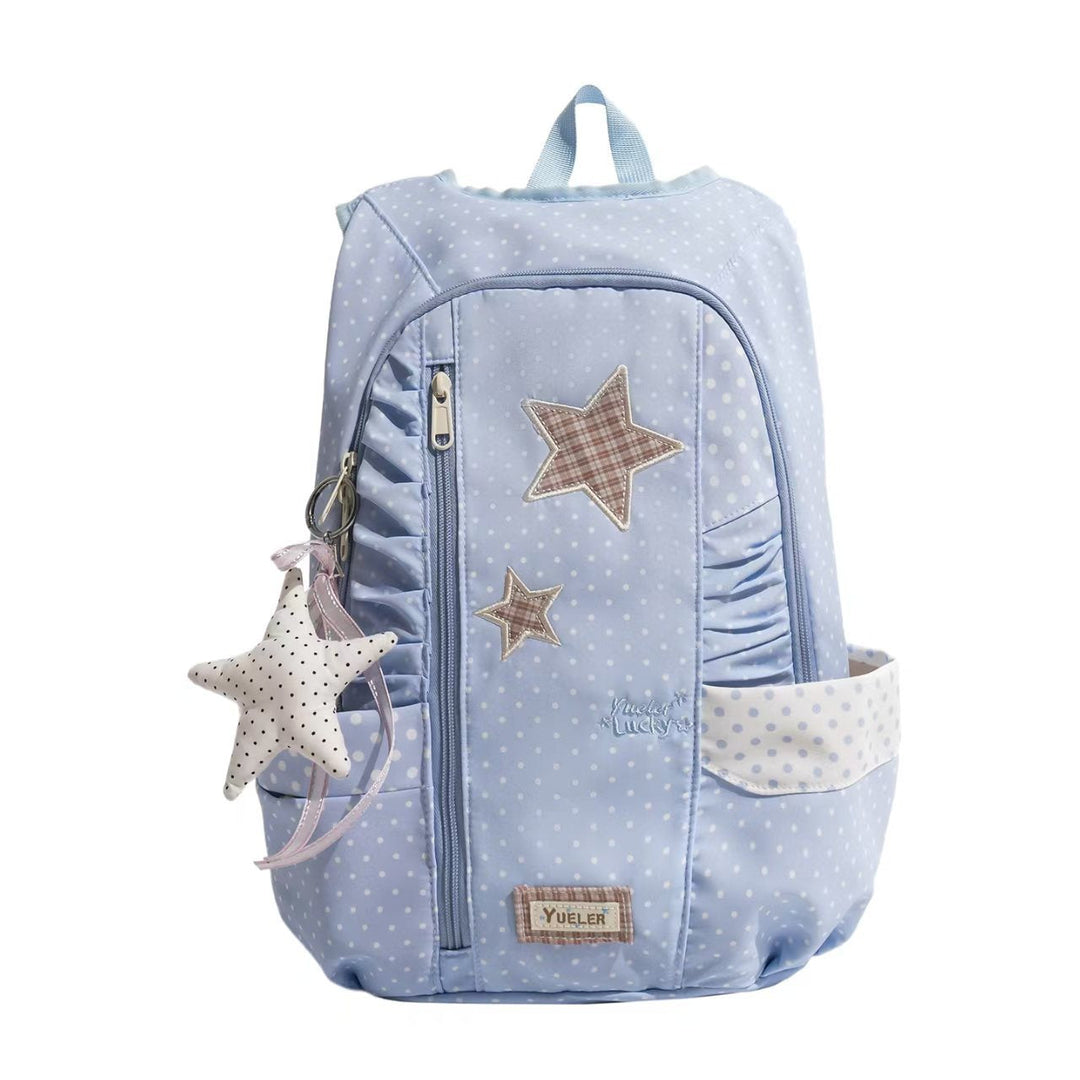 Star-Appliquéd Lightweight Backpack Kalsten