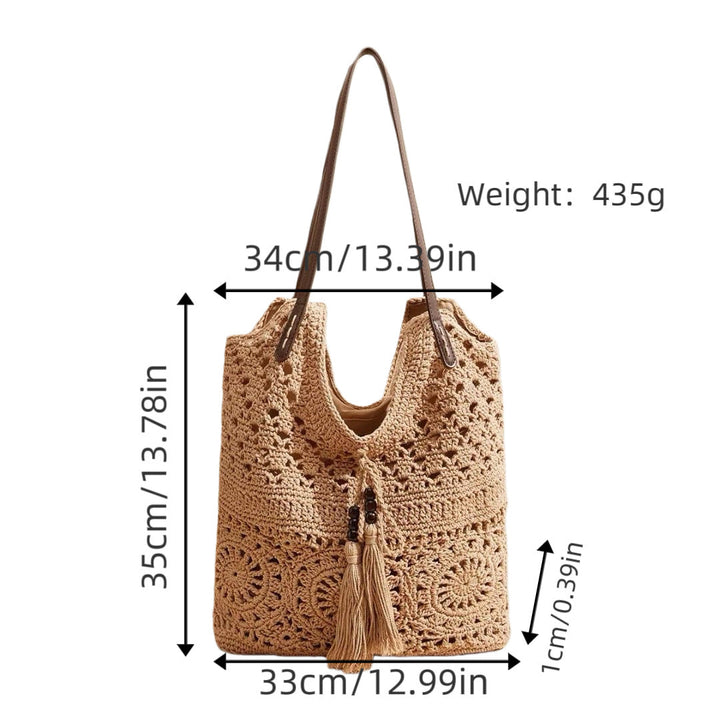 Handmade Macrame Beach Bag Kalsten