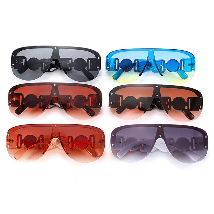 Women's large sunglasses with luxurious rim design Kalsten