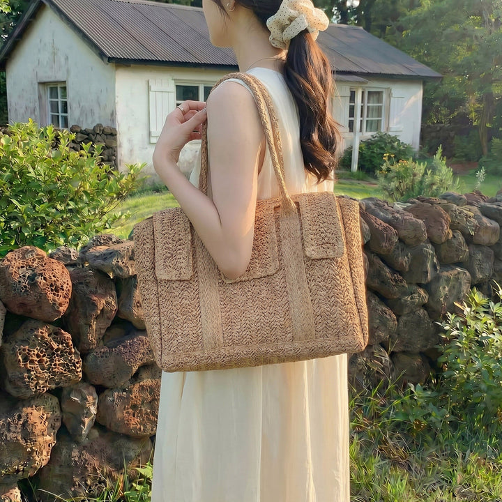 Large Handwoven Shopping Bag Kalsten