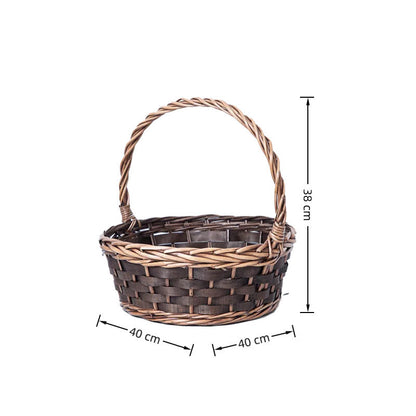 Handcrafted Decorative Woven Storage Basket Acalora