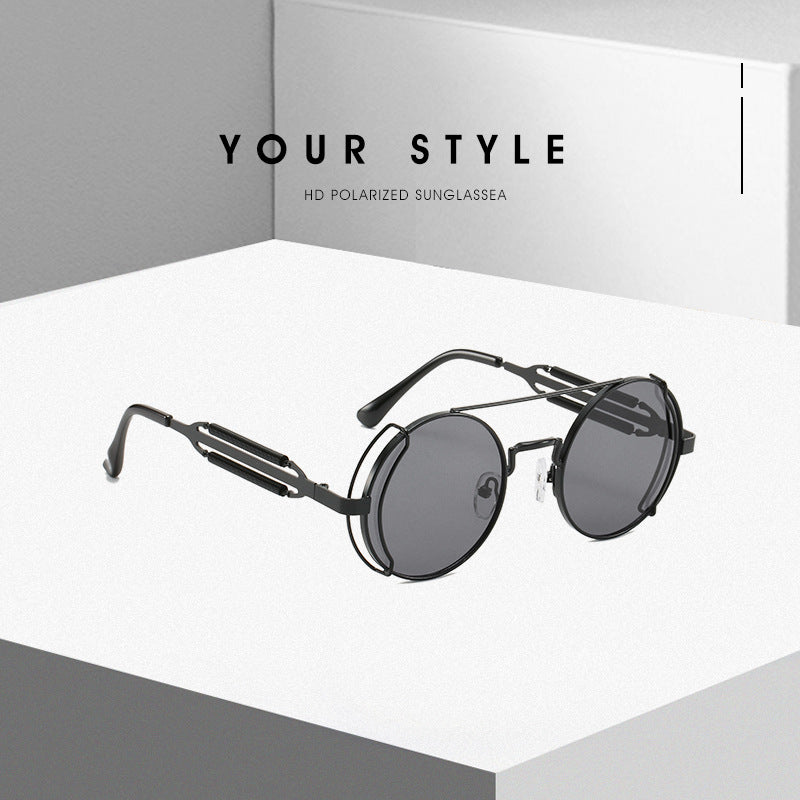 Women’s trendy vintage sunglasses with innovative wire design Kalsten