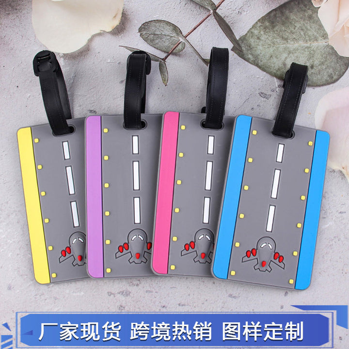 Airplane Runway Luggage Tag Kalsten