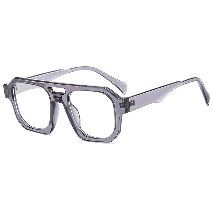 Women’s exclusive polygonal sunglasses with luxurious tortoiseshell pattern Kalsten