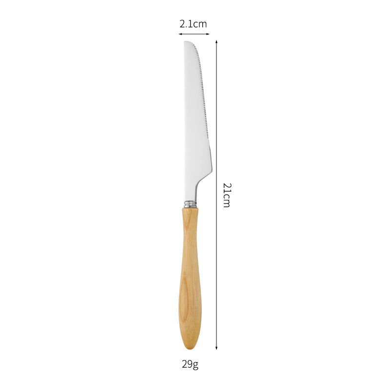 Professional and ergonomic bread knife with wooden handle Kalsten