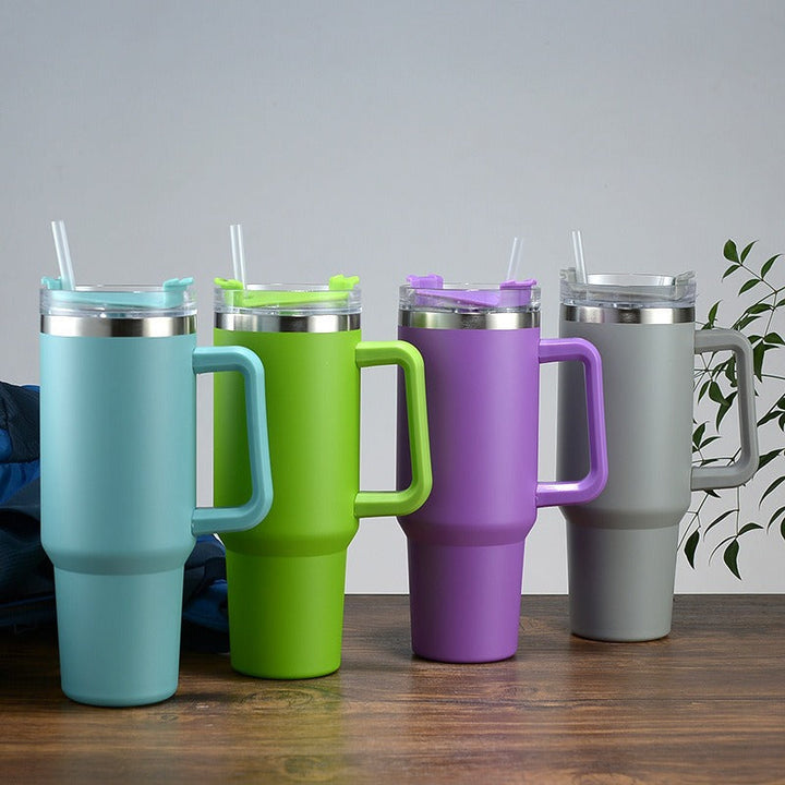 Women’s thermos mug with ergonomic handle Kalsten