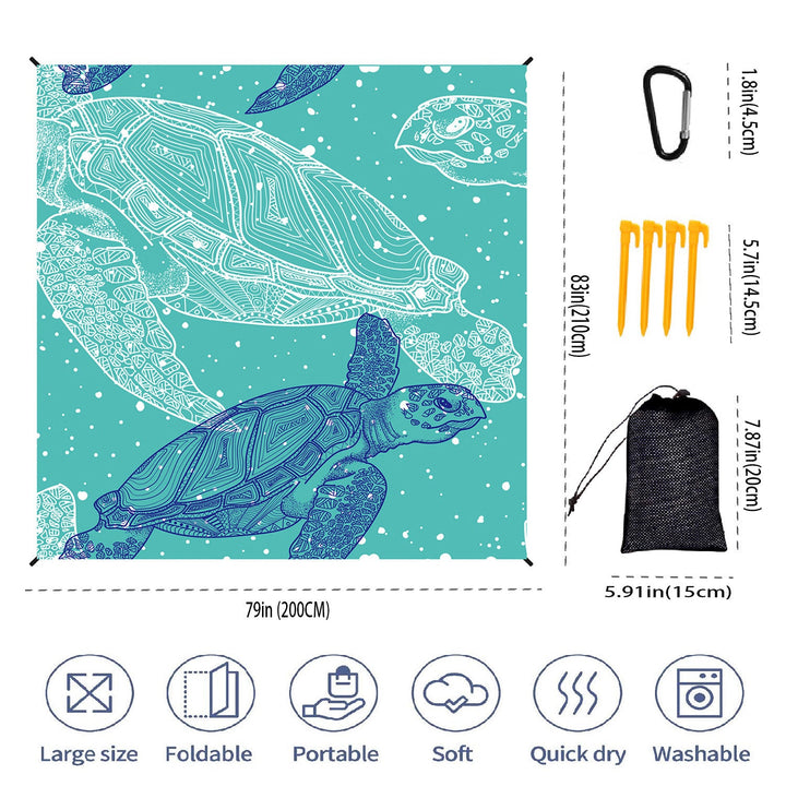 Large Outdoor Multi-Functional Picnic Blanket Kalsten
