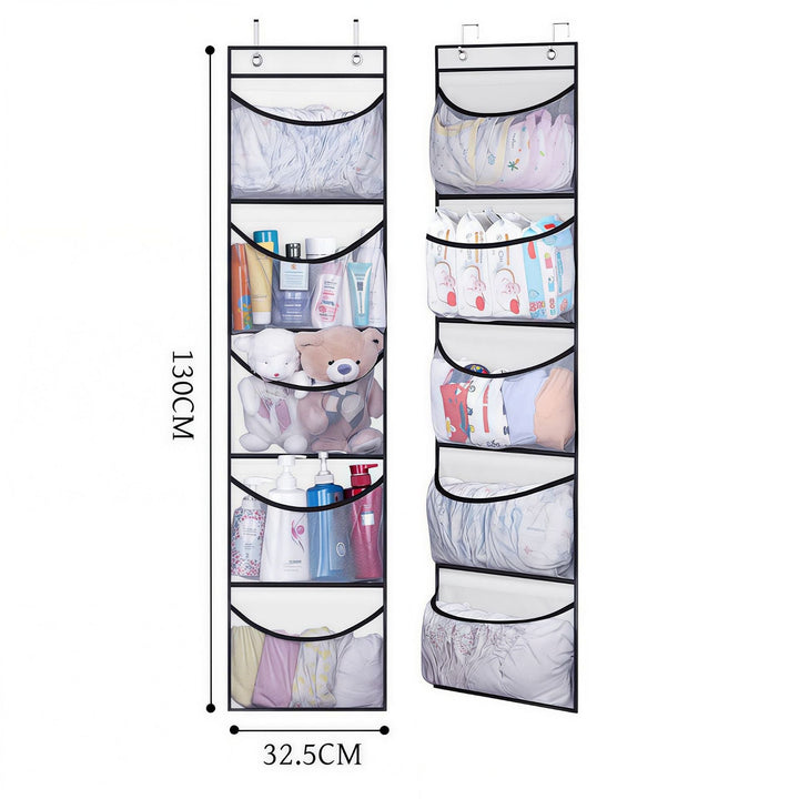 Vertical storage system made of net material Kalsten