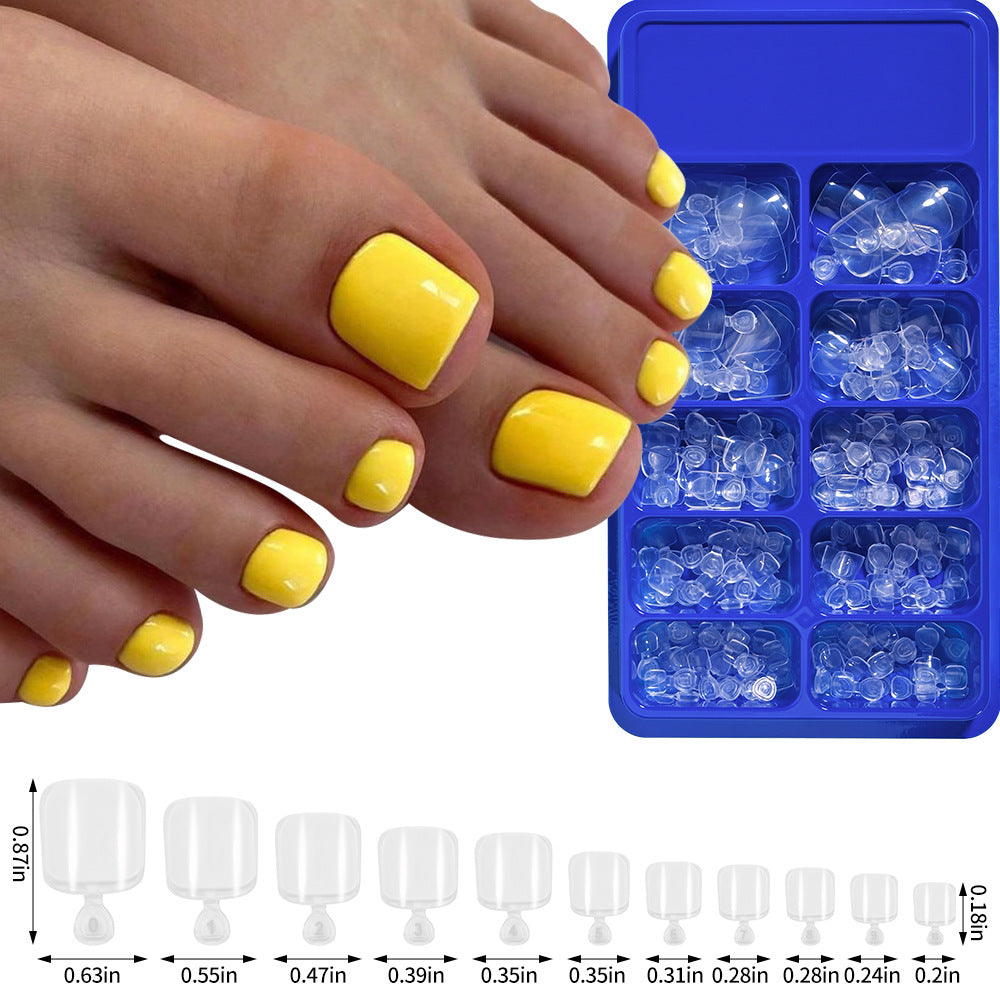 Premium Soft Gel Toenail Tips Set Kalsten