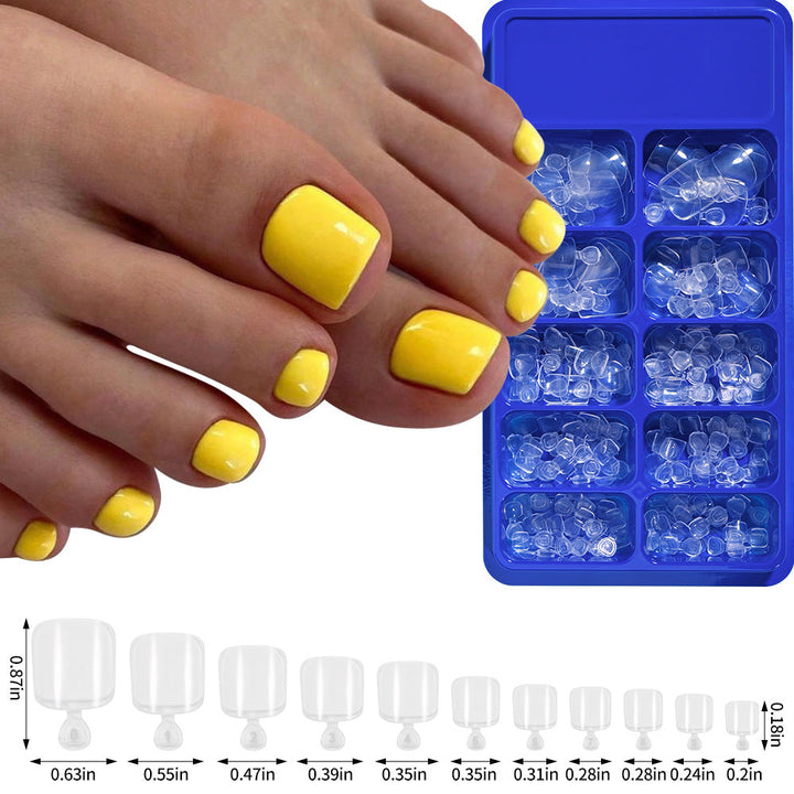 Premium Soft Gel Toenail Tips Set Kalsten