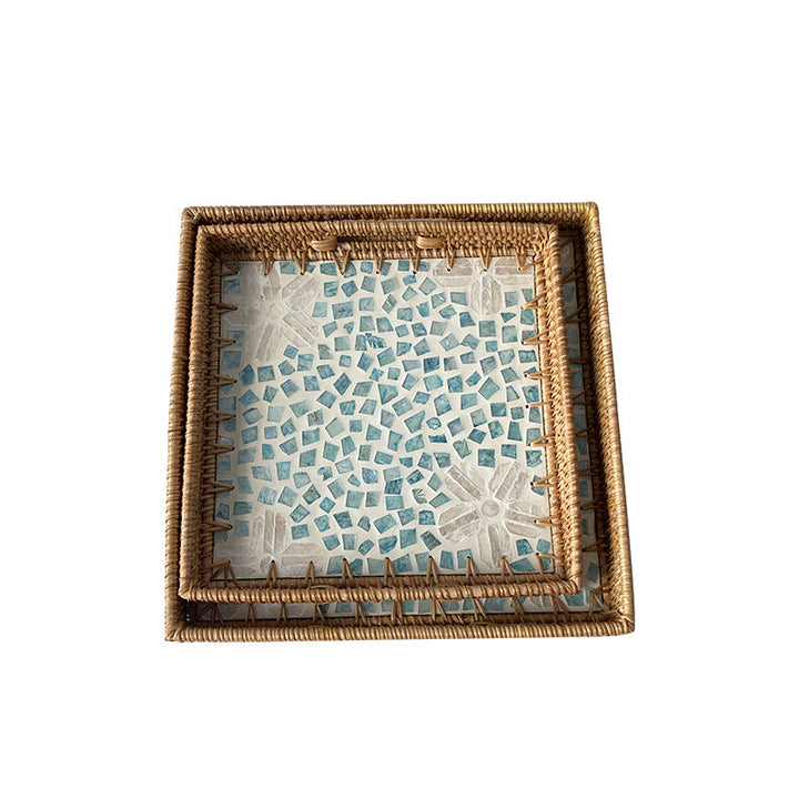 Women's decorative mosaic serving platter set Kalsten