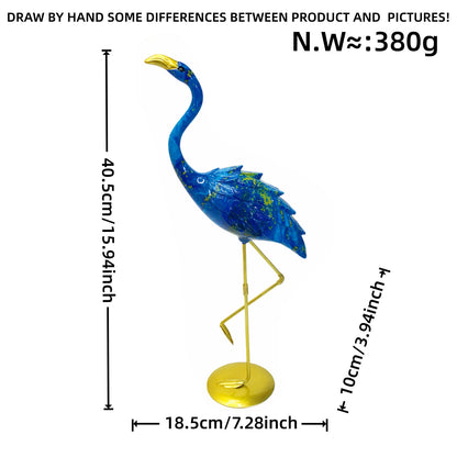 Decorative Flamingo Sculpture Acalora