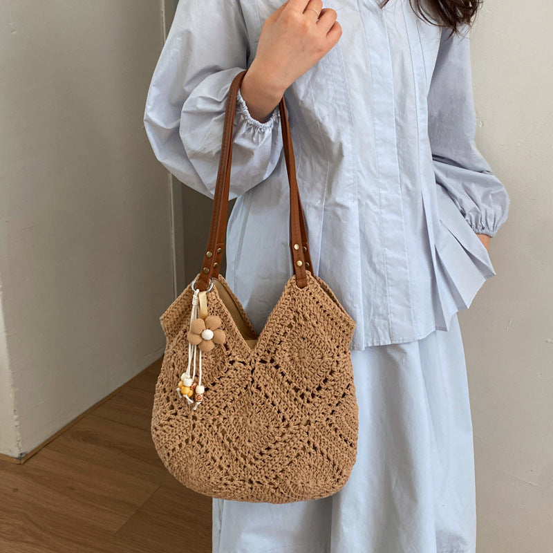 Handcrafted Macrame Shopper Bag Kalsten