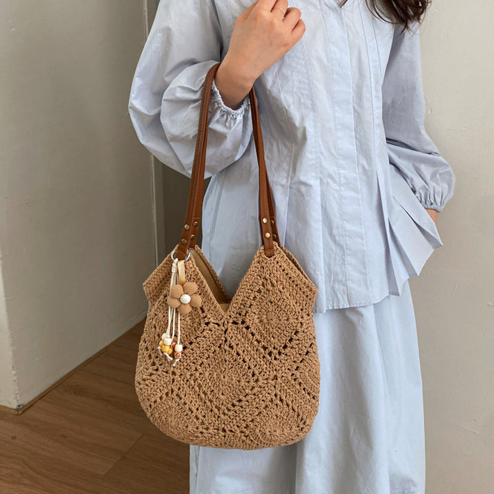 Handcrafted Macrame Shopper Bag Kalsten