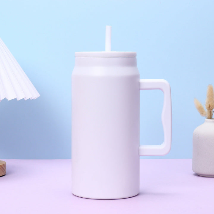Ladies stylish insulated cup with removable straw Kalsten