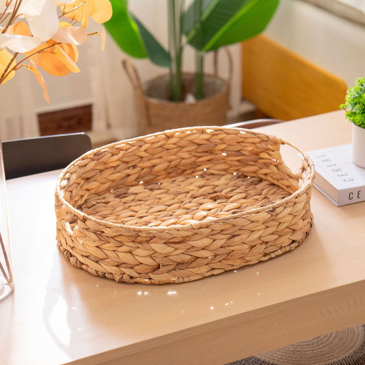 Handcrafted Natural Woven Fruit Acalora