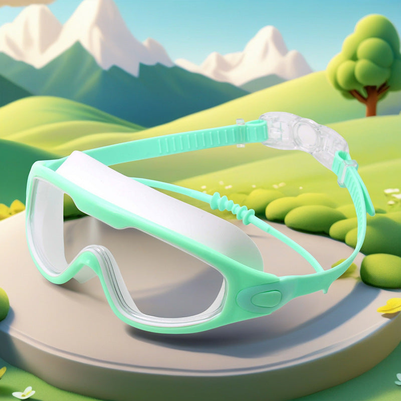 Waterproof swimming goggles with adjustable nose piece Kalsten