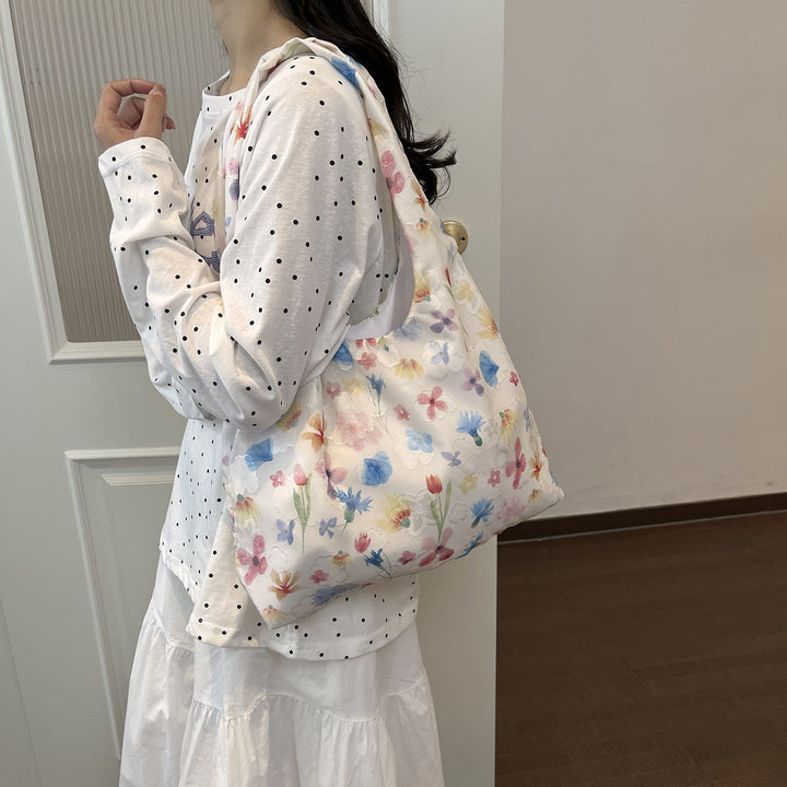 Eco-Friendly Tote Bag With Floral Design Kalsten