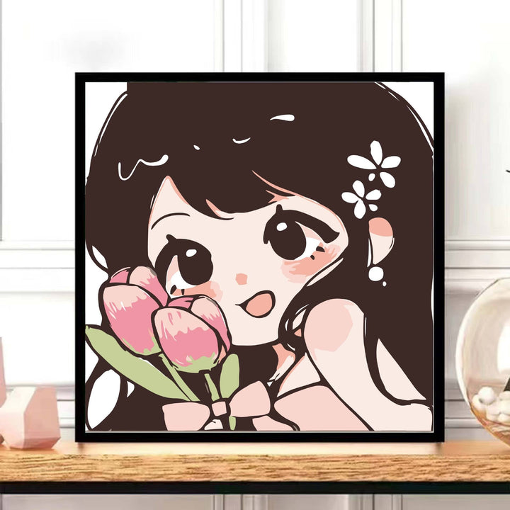 Cartoon Character Canvas Art Print Kalsten