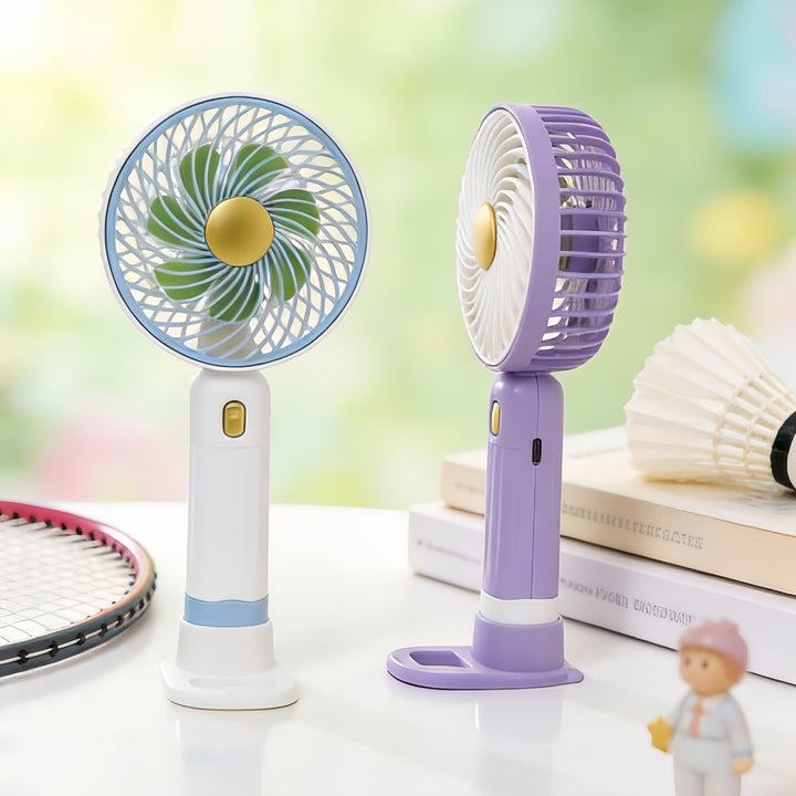 Portable hand air fan with multiple speed control Kalsten