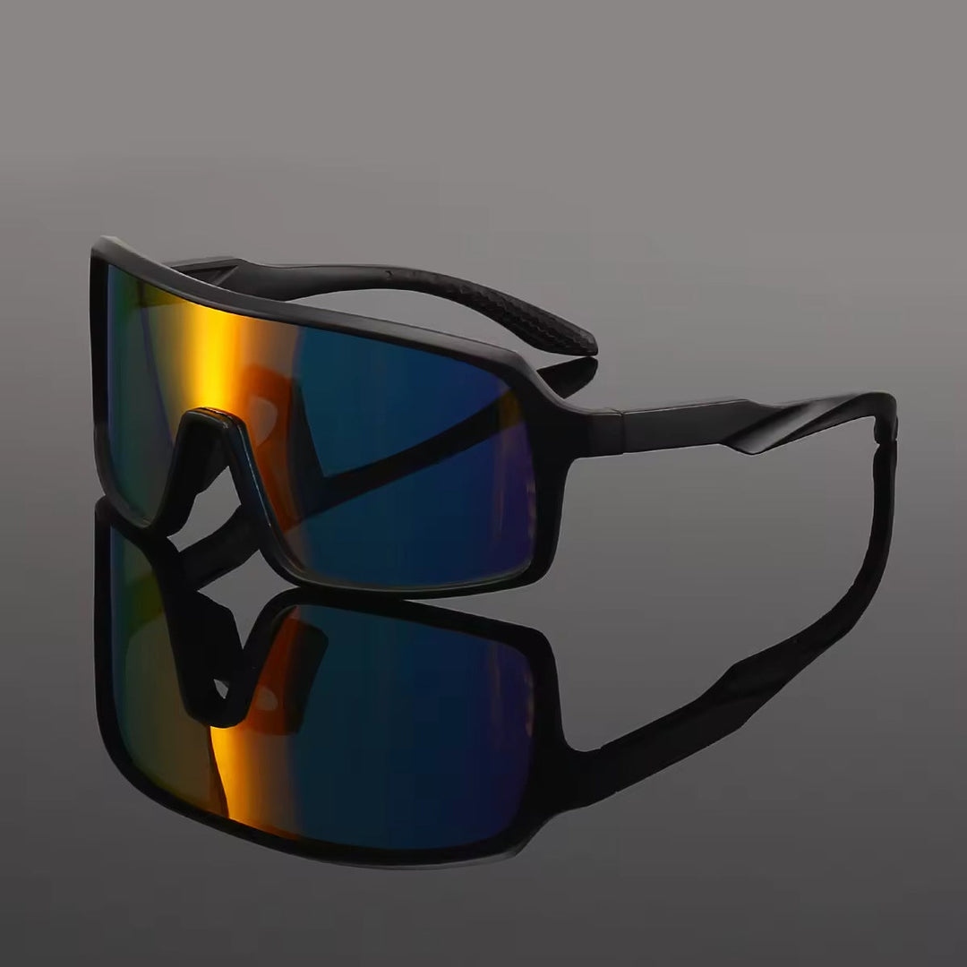 Ladies fashionable sunglasses in a futuristic design with large lenses Kalsten