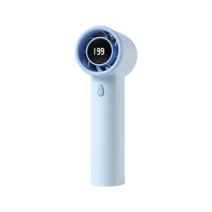 Unisex Portable Handheld Fan with Digital Speed Display Kalsten 1782010580