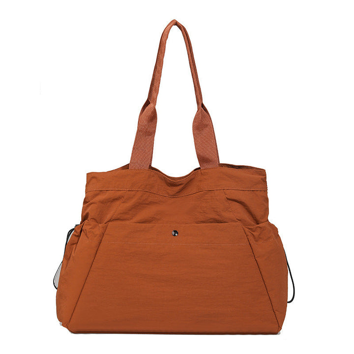Spacious And Functional Tote Bag With Side Pockets Kalsten